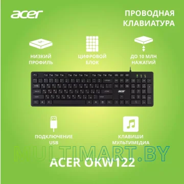 Клавиатура Acer OKW122 картинка 2